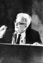 Barth lecturing